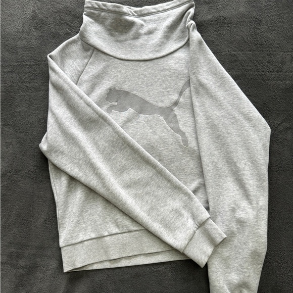 Puma Women's Grey Sweater - Picture 1 of 3